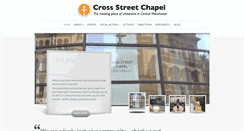 Desktop Screenshot of cross-street-chapel.org.uk